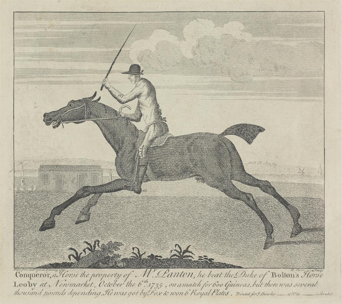 AFTER R. PARR, A SET OF SIX ENGRAVINGS OF RACEHORSES FOR JOHN BOWLES - Image 3 of 13