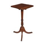 A MAHOGANY TRIPOD TABLE