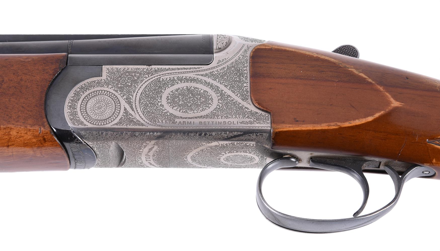A BETTINSOLI ARMI GARDONE V.T. ITALY 3INCH CHAMBERED OVER AND UNDER 12 BORE WILDFOWLING SHOTGUN - Image 4 of 8