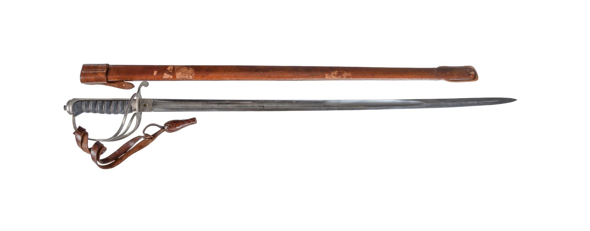 AN OFFICER'S 1821 PATTERN ARTILLERY ISSUE SWORD FOR THE CINQUE PORTS ARTILLERY VOLUNTEERS BY OLLIVIE