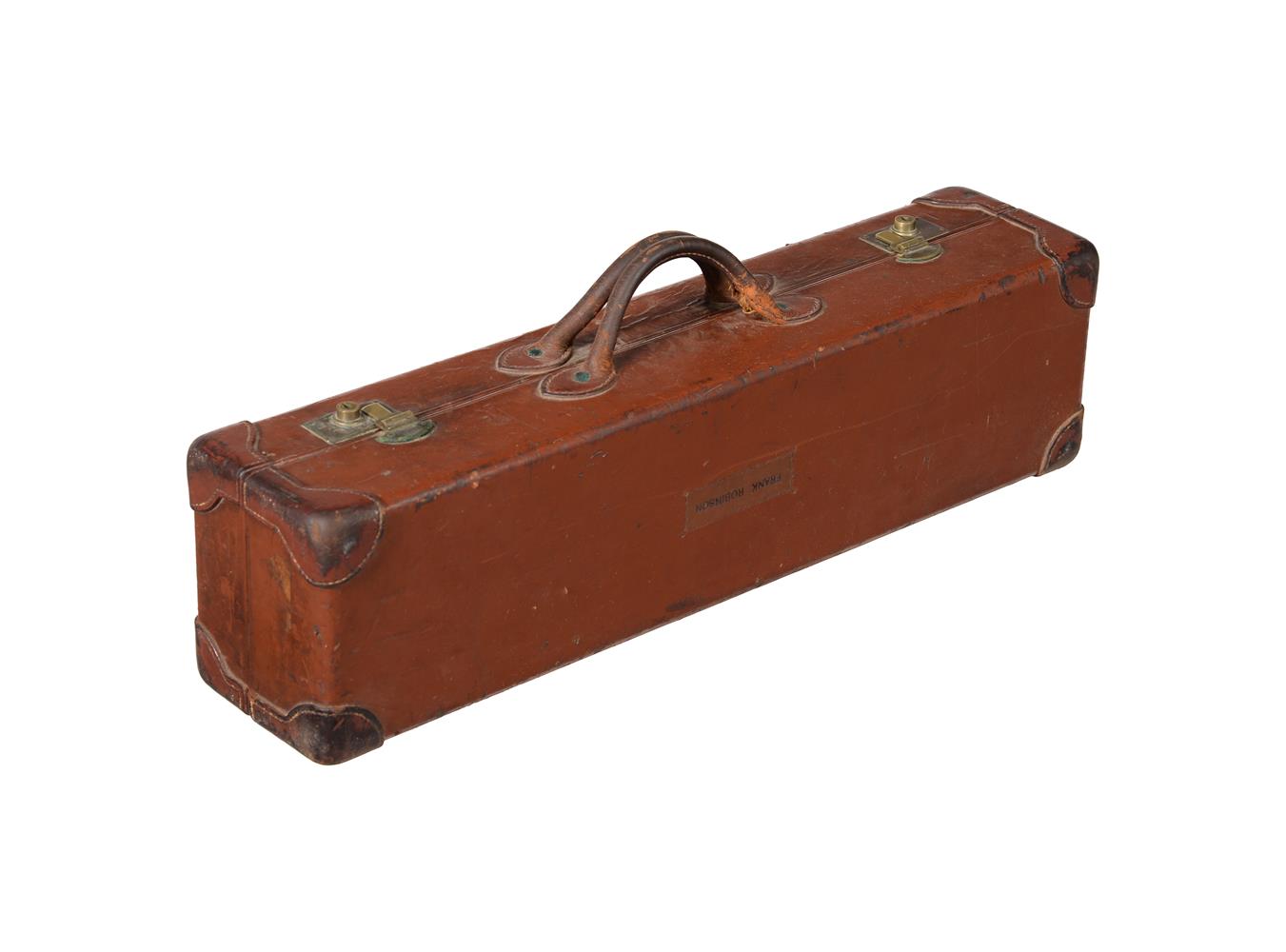 A CHURCHILL, LONDON, LEATHER 'V. C.' DOUBLE SHOT GUN CASE - Image 2 of 2