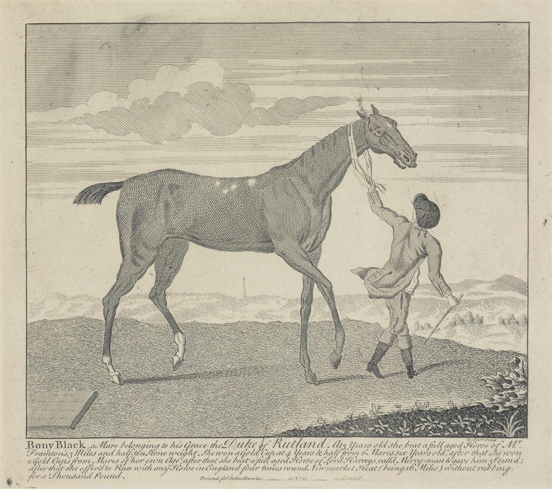 AFTER R. PARR, A SET OF SIX ENGRAVINGS OF RACEHORSES FOR JOHN BOWLES - Image 2 of 13