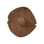 A SUDAN ELEPHANT HIDE SHIELD