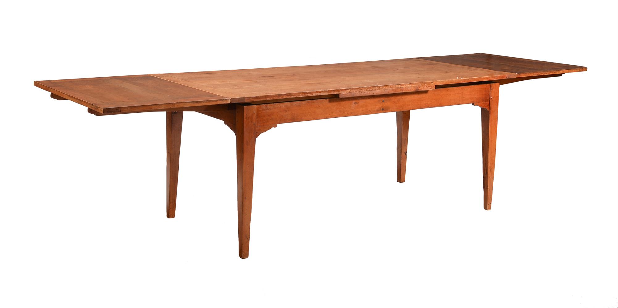 A FRENCH FRUITWOOD PROVINCIAL DRAW LEAF TABLE - Image 2 of 2
