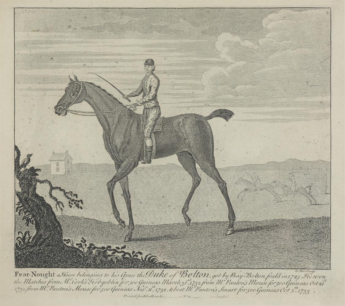 AFTER R. PARR, A SET OF SIX ENGRAVINGS OF RACEHORSES FOR JOHN BOWLES - Image 7 of 13