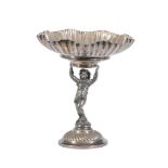 A GERMAN (WMF) SILVER PLATED CENTREPIECE