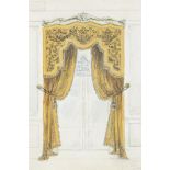 FRENCH SCHOOL (CIRCA 1900), STUDY FOR A CURTAIN DESIGN
