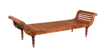 A TEAK DAY BED