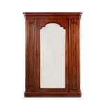 A VICTORIAN MAHOGANY WARDROBE