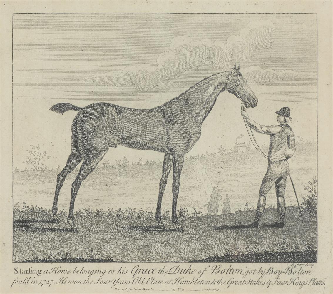 AFTER R. PARR, A SET OF SIX ENGRAVINGS OF RACEHORSES FOR JOHN BOWLES - Image 6 of 13