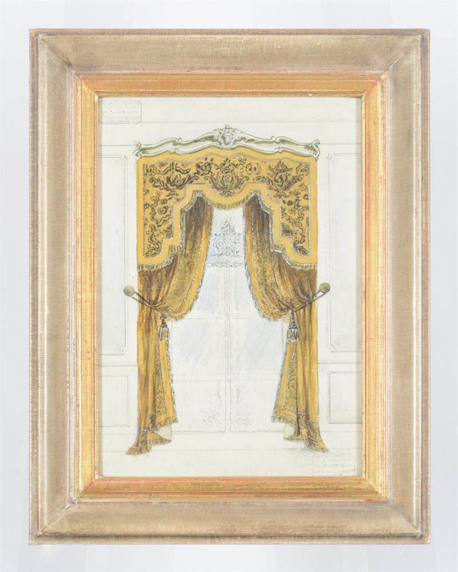 FRENCH SCHOOL (CIRCA 1900), STUDY FOR A CURTAIN DESIGN - Bild 2 aus 3