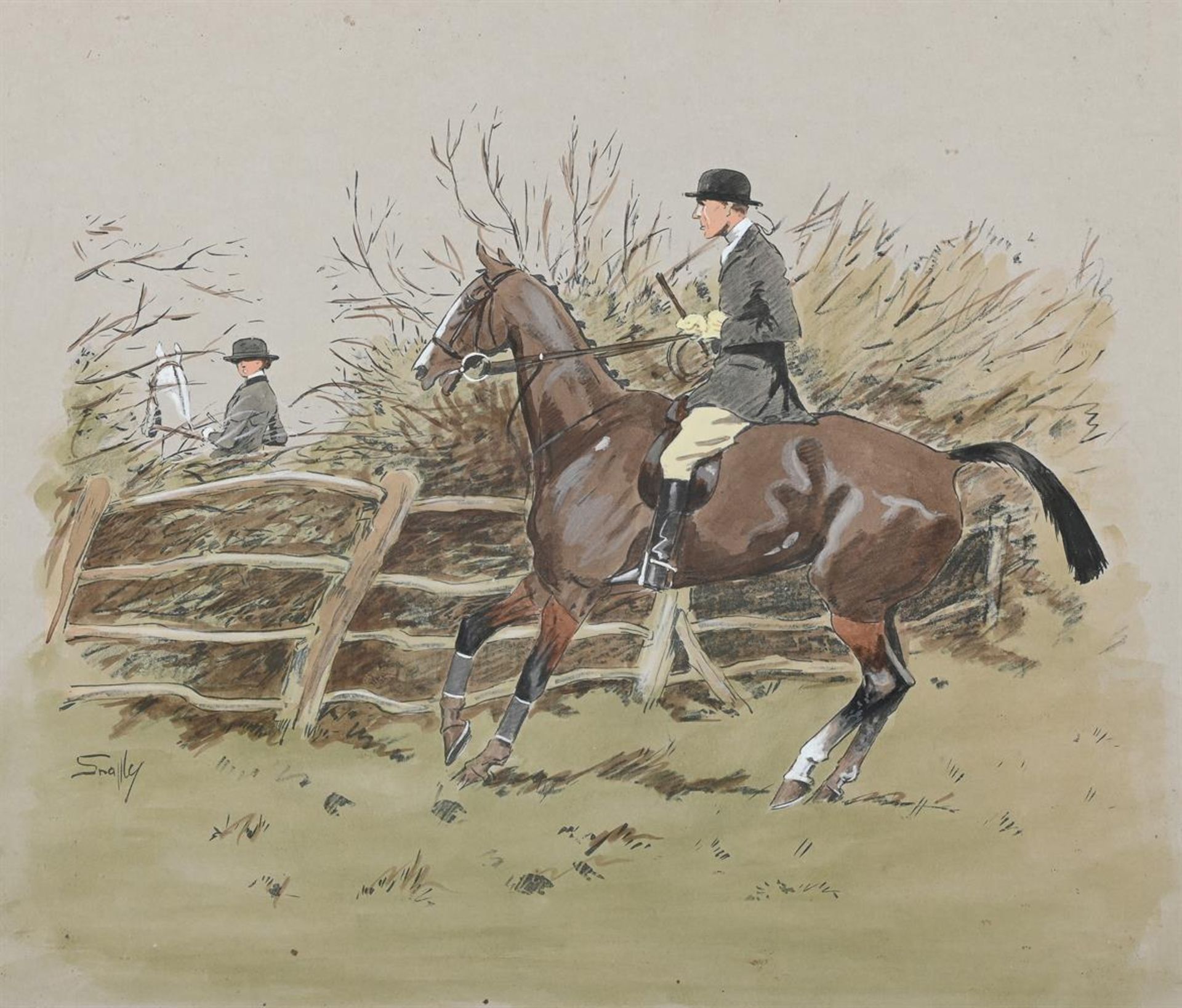 λ CHARLES 'SNAFFLES' JOHNSON PAYNE (BRITISH 1884-1967), SOLDIERS