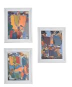 ENGLISH SCHOOL (CIRCA 1970), THREE ABSTRACT WORKS