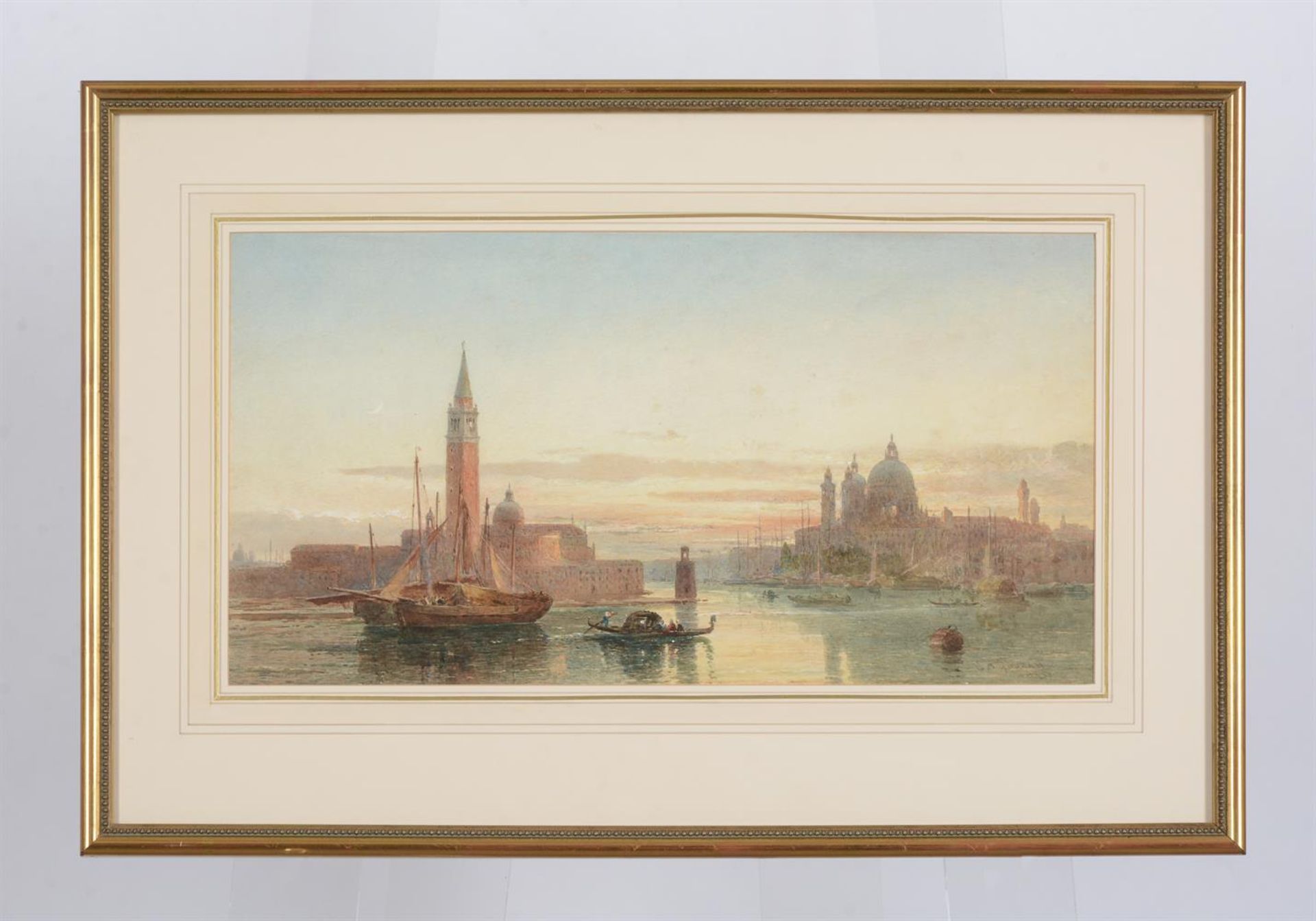 ENGLISH SCHOOL (19TH CENTURY), A VIEW OF VENICE - Image 2 of 2