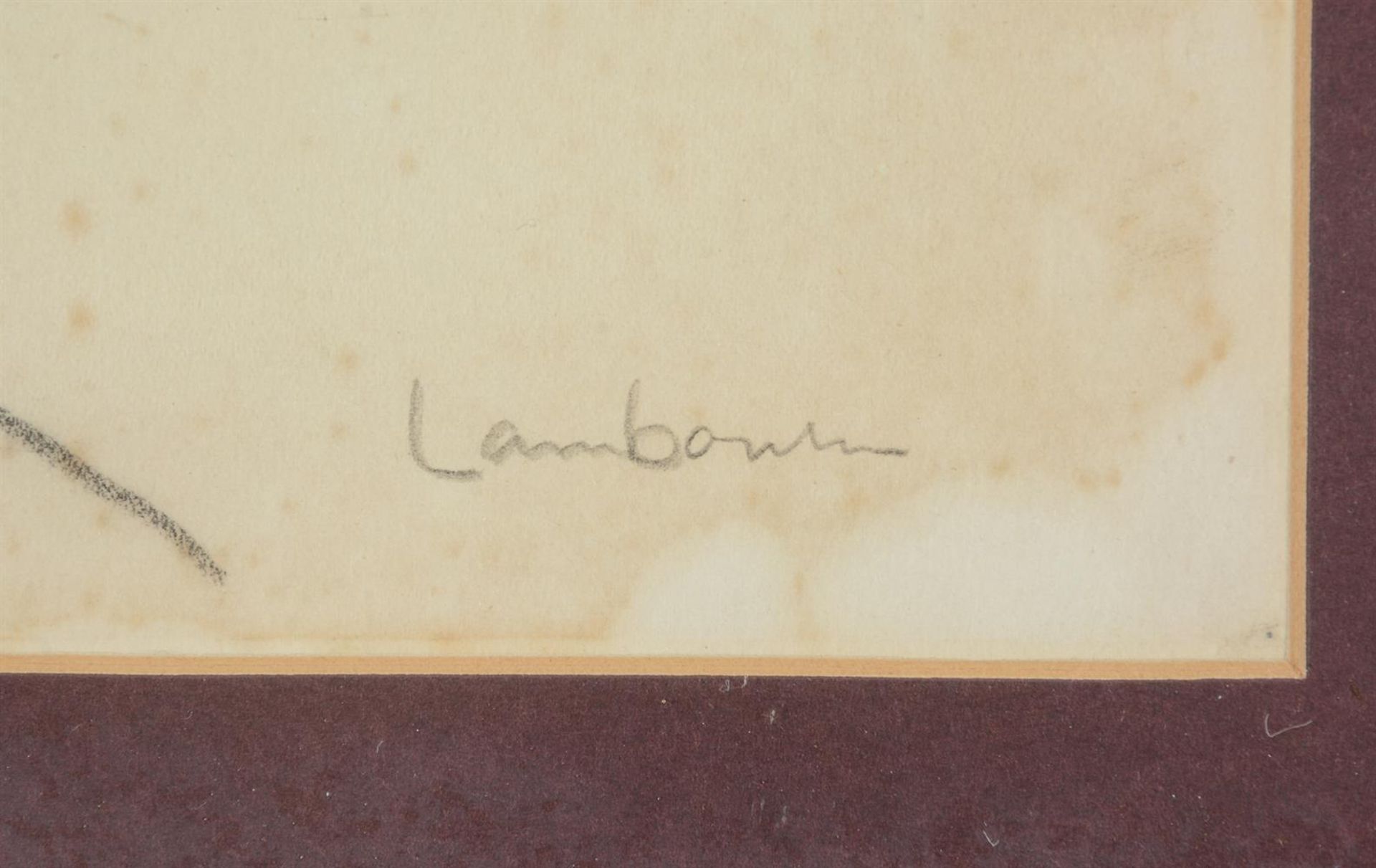 L. CANTON (BRITISH 20TH CENTURY), STUDY OF A SEATED NUDE - Bild 8 aus 8