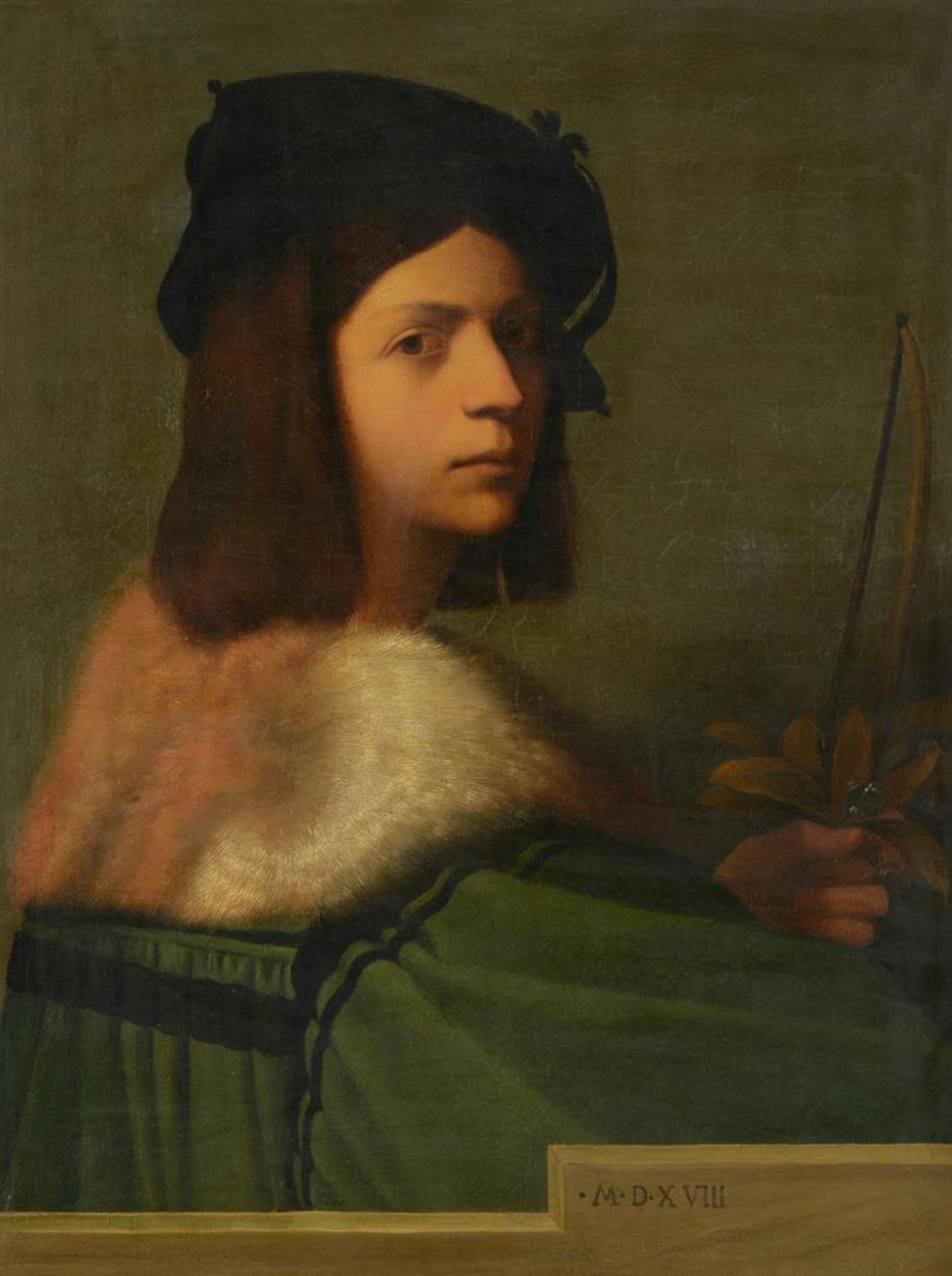 AFTER SEBASTIANO DEL PIOMBO, THE VIOLINIST