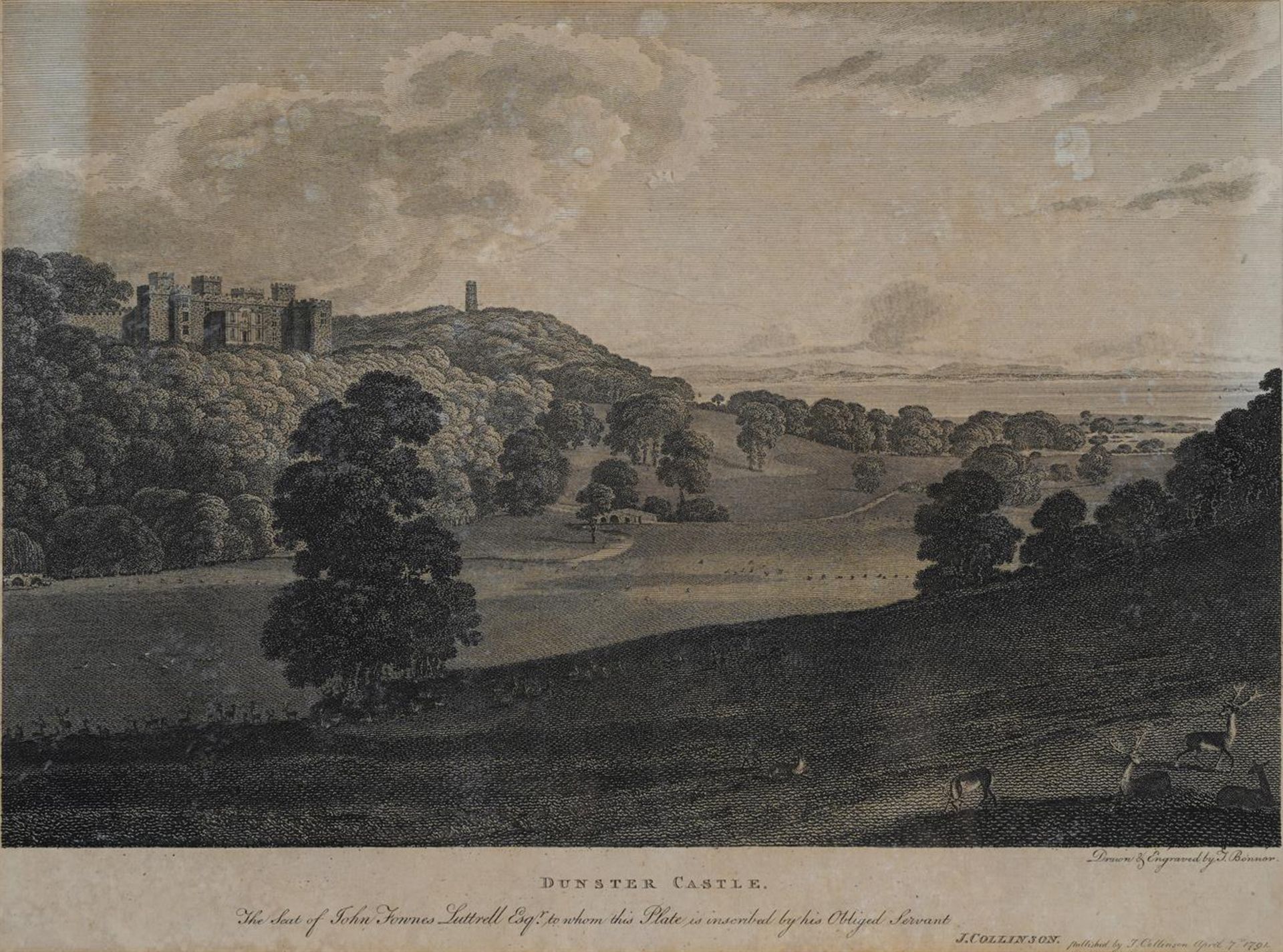 THOMAS BONNOR (BRITISH 18TH/19TH CENTURY), EIGHT ENGRAVINGS FROM THE HISTORY OF SOMERSET (1792) - Bild 6 aus 10