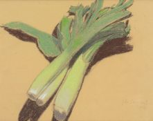 λ JOHN SERGEANT (BRITISH 1937-2010), LEEKS