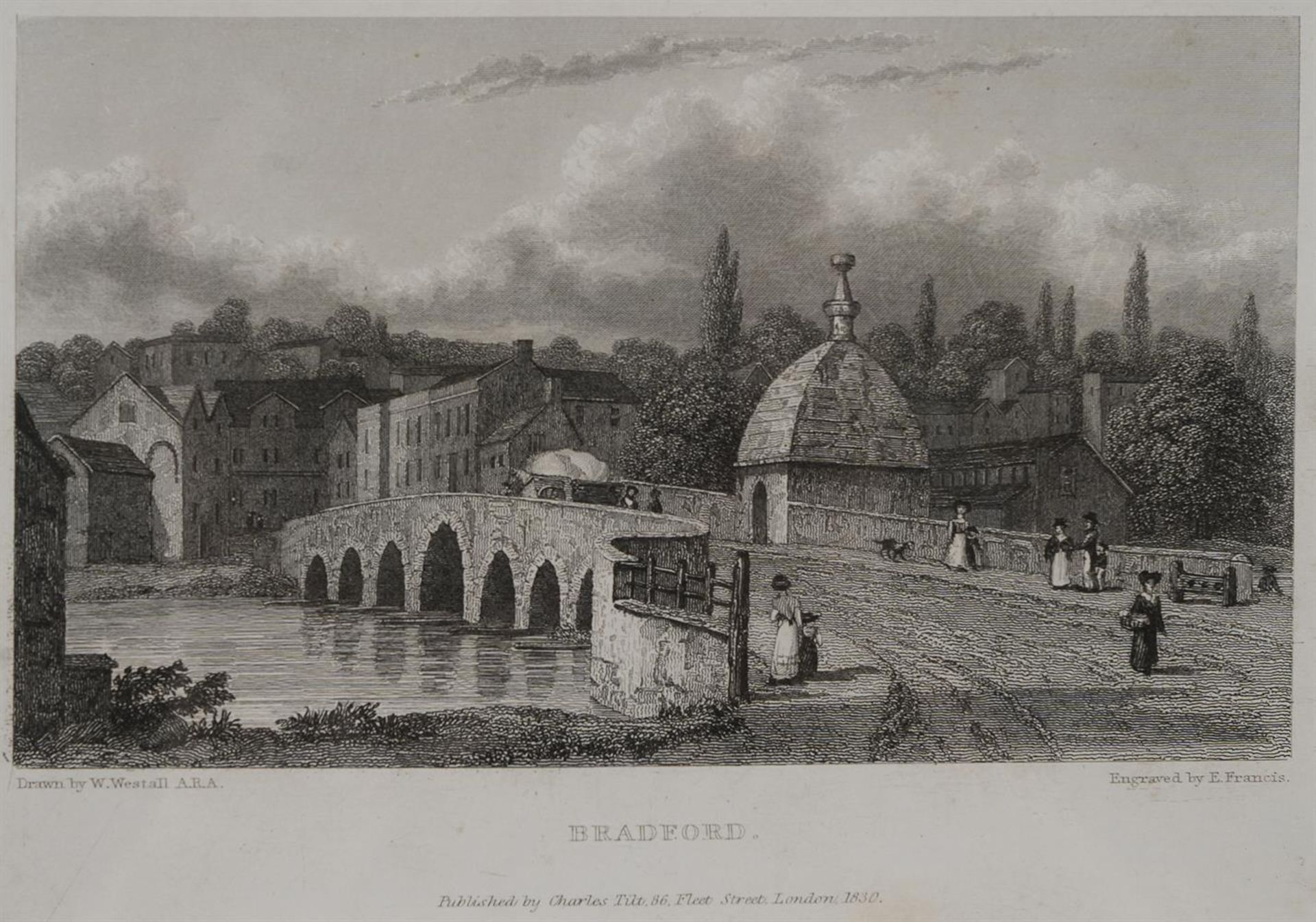 J. SHURY AFTER W. MILLINGTON (19TH CENTURY), FOUR ENGRAVINGS OF TROWBRIDGE - Bild 3 aus 10