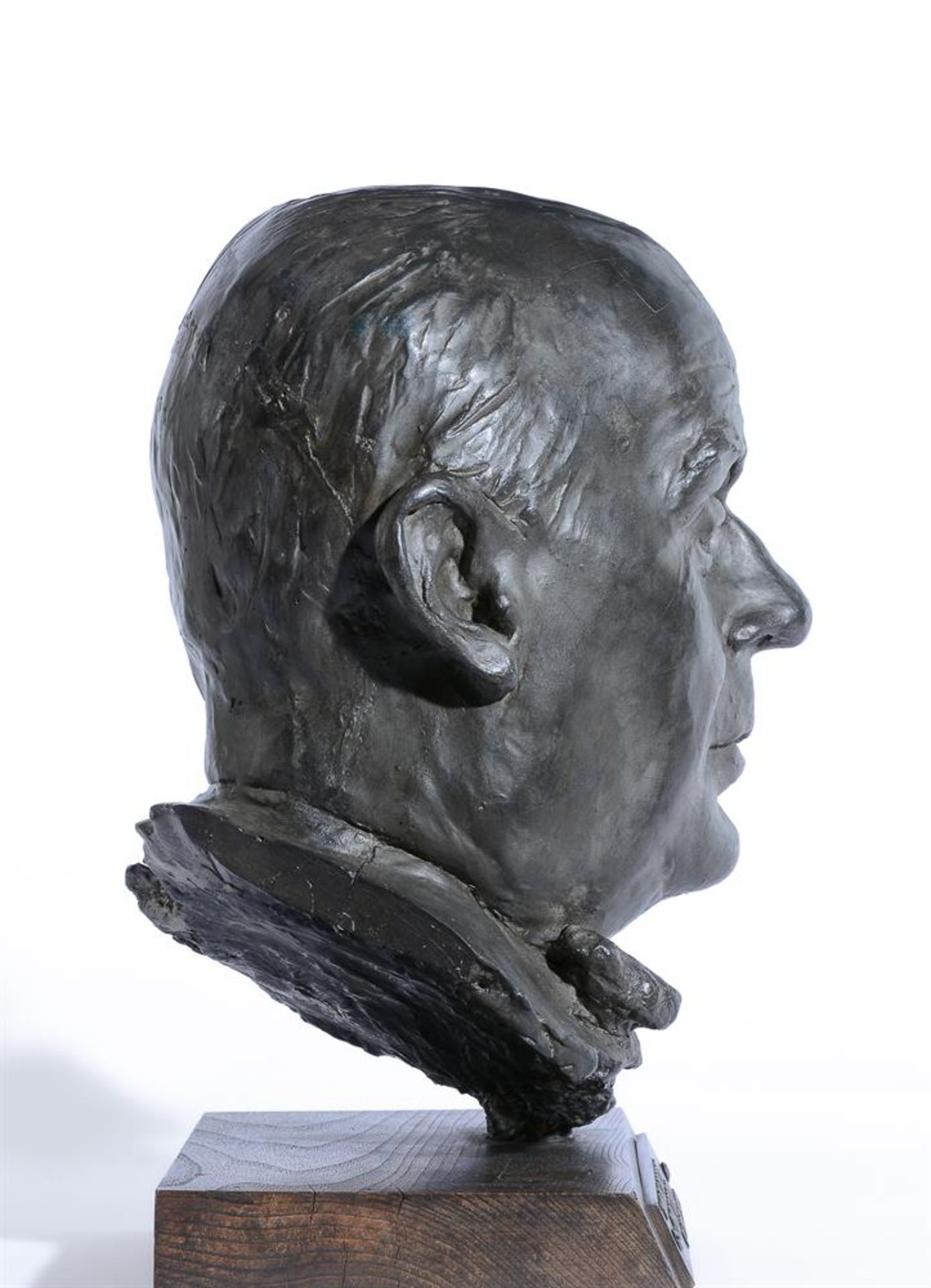 λ SYDNEY HARPLEY (BRITISH 1927-1992), BUST, MANAGING DIRECTOR, CIMENT FONDU - Image 3 of 4