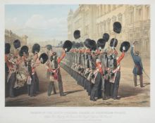 AFTER G. H. THOMAS & E. WALKER, PARADE OF THE SCOTS FUSILEER GUARDS AT BUCKINGHAM PALACE