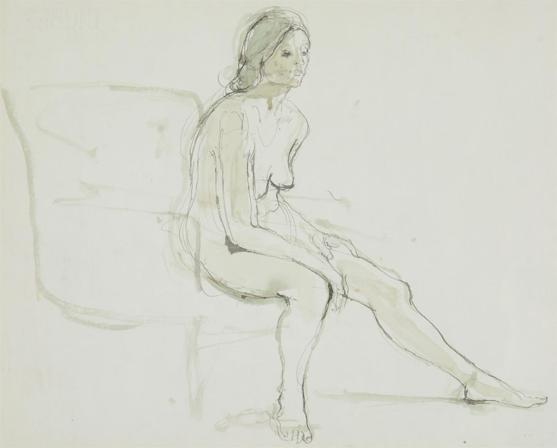λ JOHN STANTON WARD (BRITISH 1917-2007), PIAZZO SAN MARCO; TOGETHER WITH TWO DRAWINGS OF FEMALE NUDE - Bild 2 aus 7