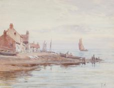 FREDERICK HALL (BRITISH 1860-1948), AT EXMOUTH