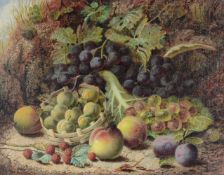 OLIVER CLARE (BRITISH 1853-1927), STILL LIFE OF FRUIT
