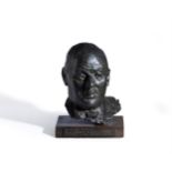 λ SYDNEY HARPLEY (BRITISH 1927-1992), BUST, MANAGING DIRECTOR, CIMENT FONDU