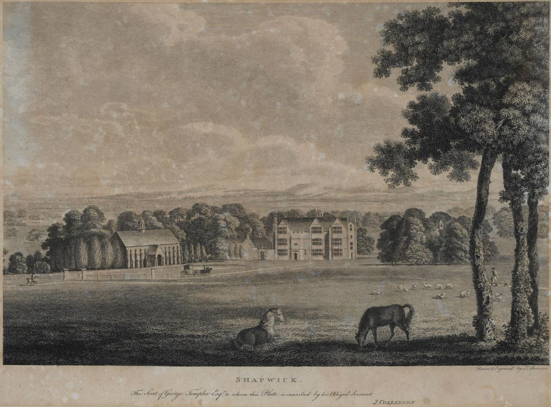 THOMAS BONNOR (BRITISH 18TH/19TH CENTURY), EIGHT ENGRAVINGS FROM THE HISTORY OF SOMERSET (1792) - Bild 4 aus 10