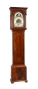 A GEORGE III MAHOGANY EIGHT-DAY LONGCASE CLOCK WITH MOONPHASE