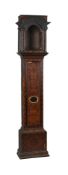 A QUEEN ANNE WALNUT AND ARABESQUE MARQUETRY EIGHT-DAY LONGCASE CLOCK CASE