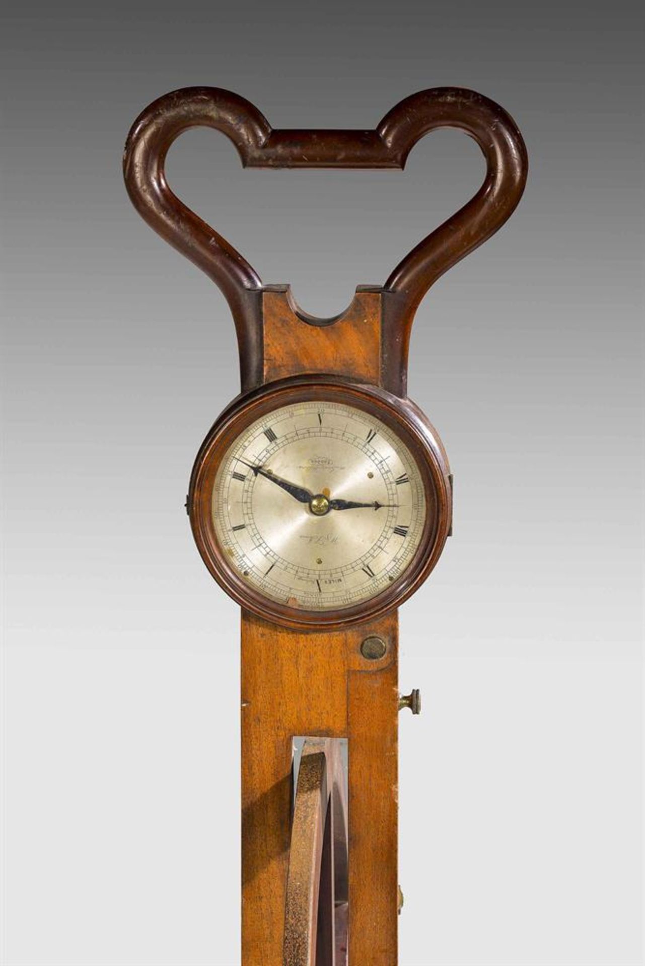 A RARE GEORGE III MAHOGANY HODOMETER OR WAYWISER - Image 4 of 6