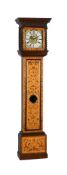 A WALNUT AND ARABESQUE MARQUETRY EIGHT-DAY LONGCASE CLOCK