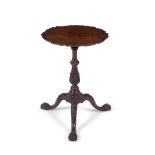 A GEORGE III MAHOGANY TRIPOD TABLE, CIRCA 1760