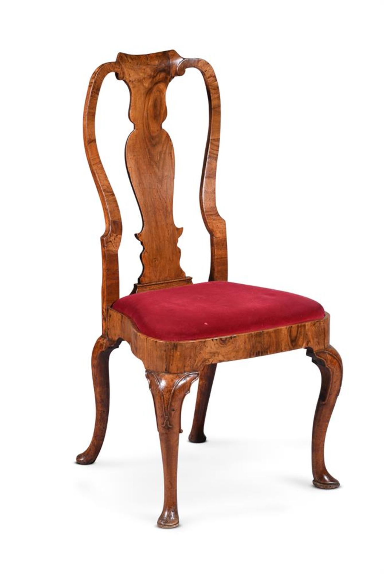 A SET OF FOUR QUEEN ANNE WALNUT CHAIRS, CIRCA 1710 - Bild 2 aus 2