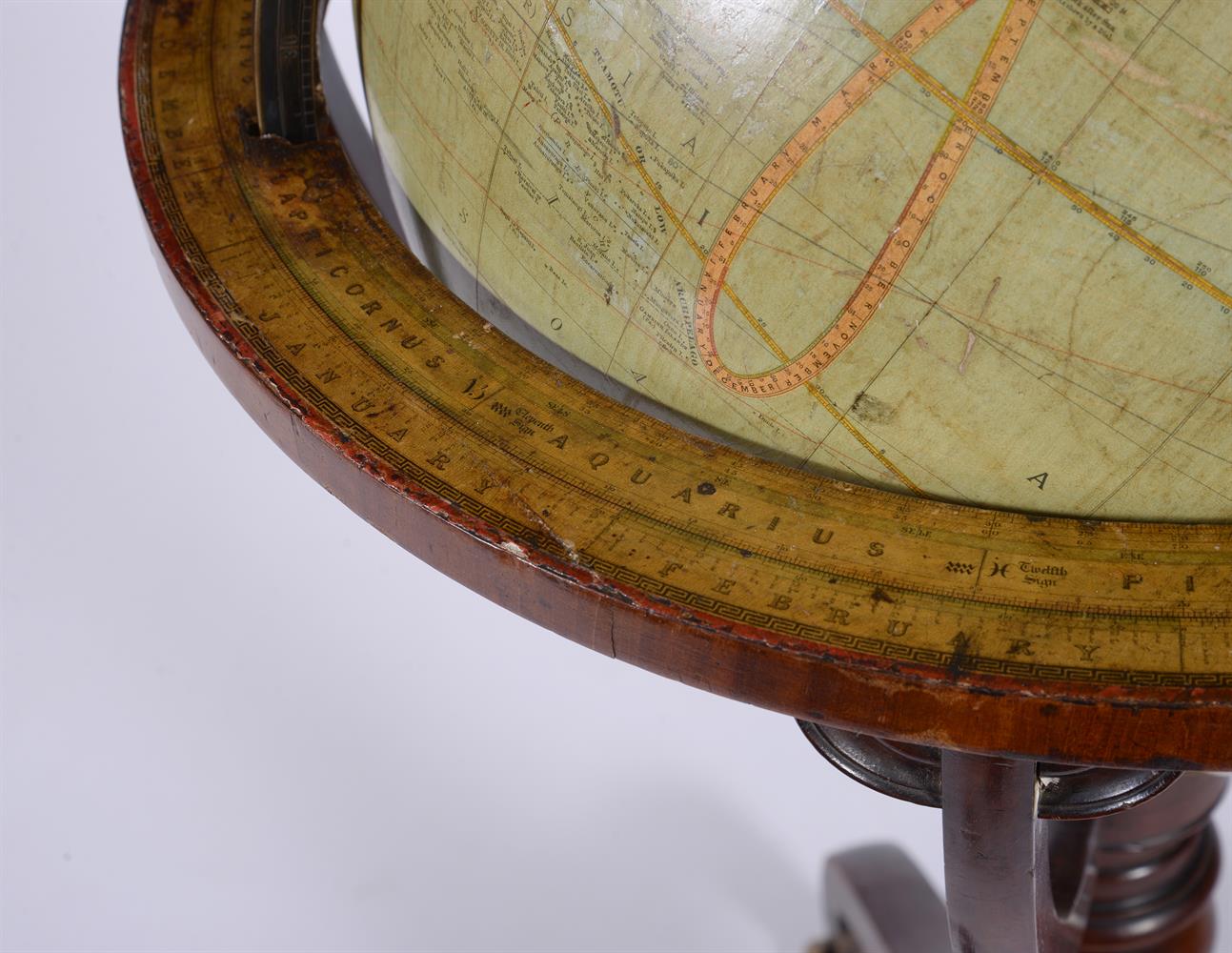 AN AMERICAN EIGHTEEN-INCH TERRESTRIAL LIBRARY GLOBE, LATE 19TH CENTURY - Image 3 of 3
