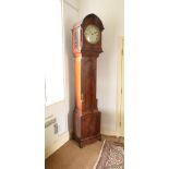 A REGENCY STYLE MAHOGANY QUARTER-CHIMING EIGHT-DAY LONGCASE CLOCK, EARLY 20TH CENTURY