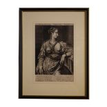 AEGIDIUS AND MARCUS SADELERA SET OF TWENTY FOUR ENGRAVINGS OF ROMAN EMPERORS AND EMPRESSES35 x 24c