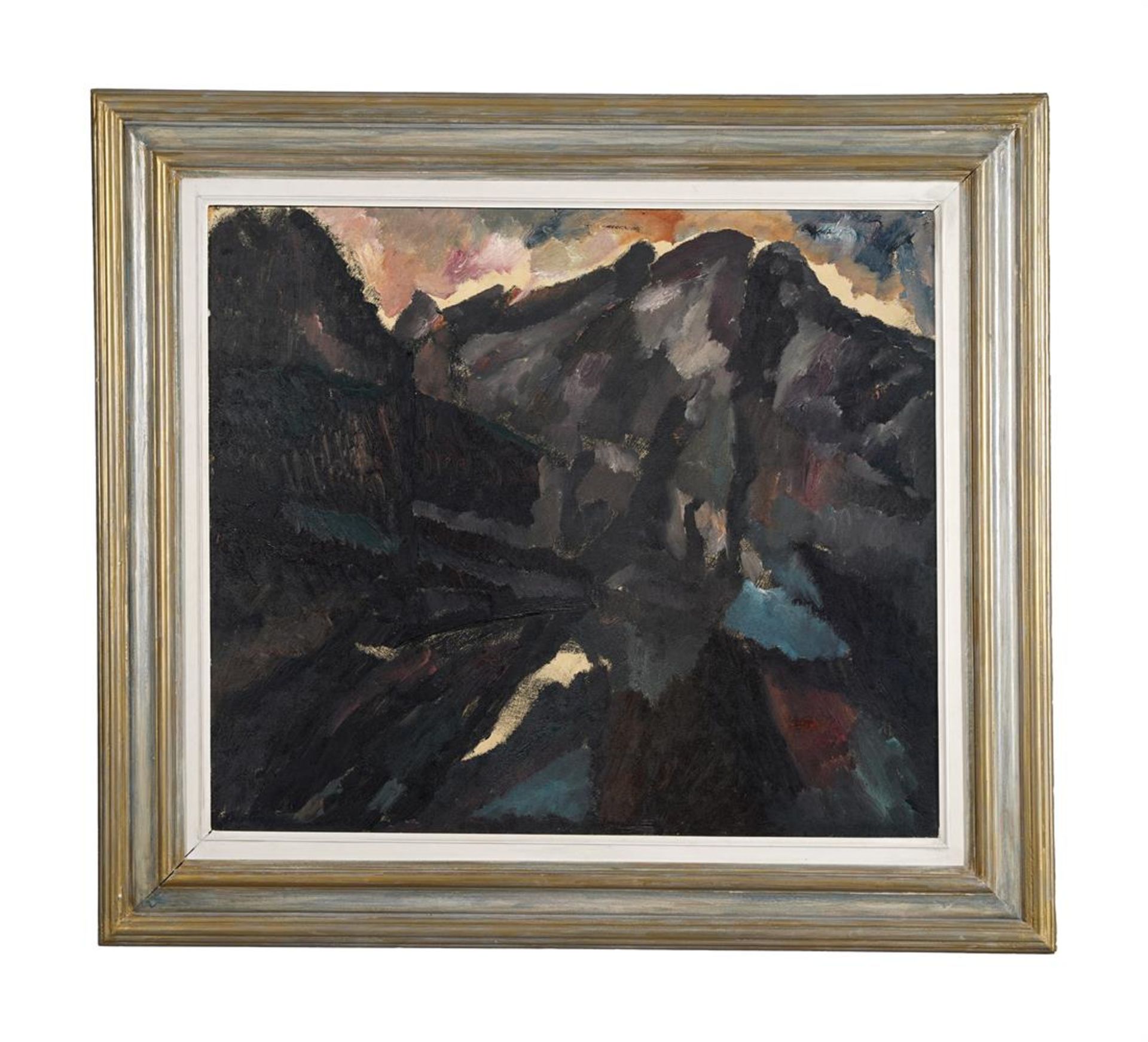 λ DAVID BOMBERG (BRITISH 1890-1957), HILLS NEAR RONDA, NOCTURNE - Image 2 of 4