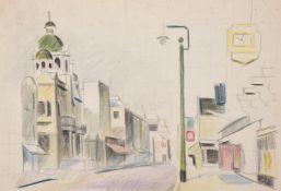 λ ELWIN HAWTHORNE (BRITISH 1905-1954), ILFORD HIGH STREET