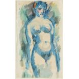 λ JOHN DUNCAN FERGUSSON (SCOTTISH 1874-1961), BLUE NUDE