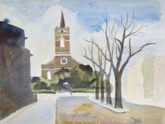 λ ELWIN HAWTHORNE (BRITISH 1905-1954), CHURCH ROW, HAMPSTEAD