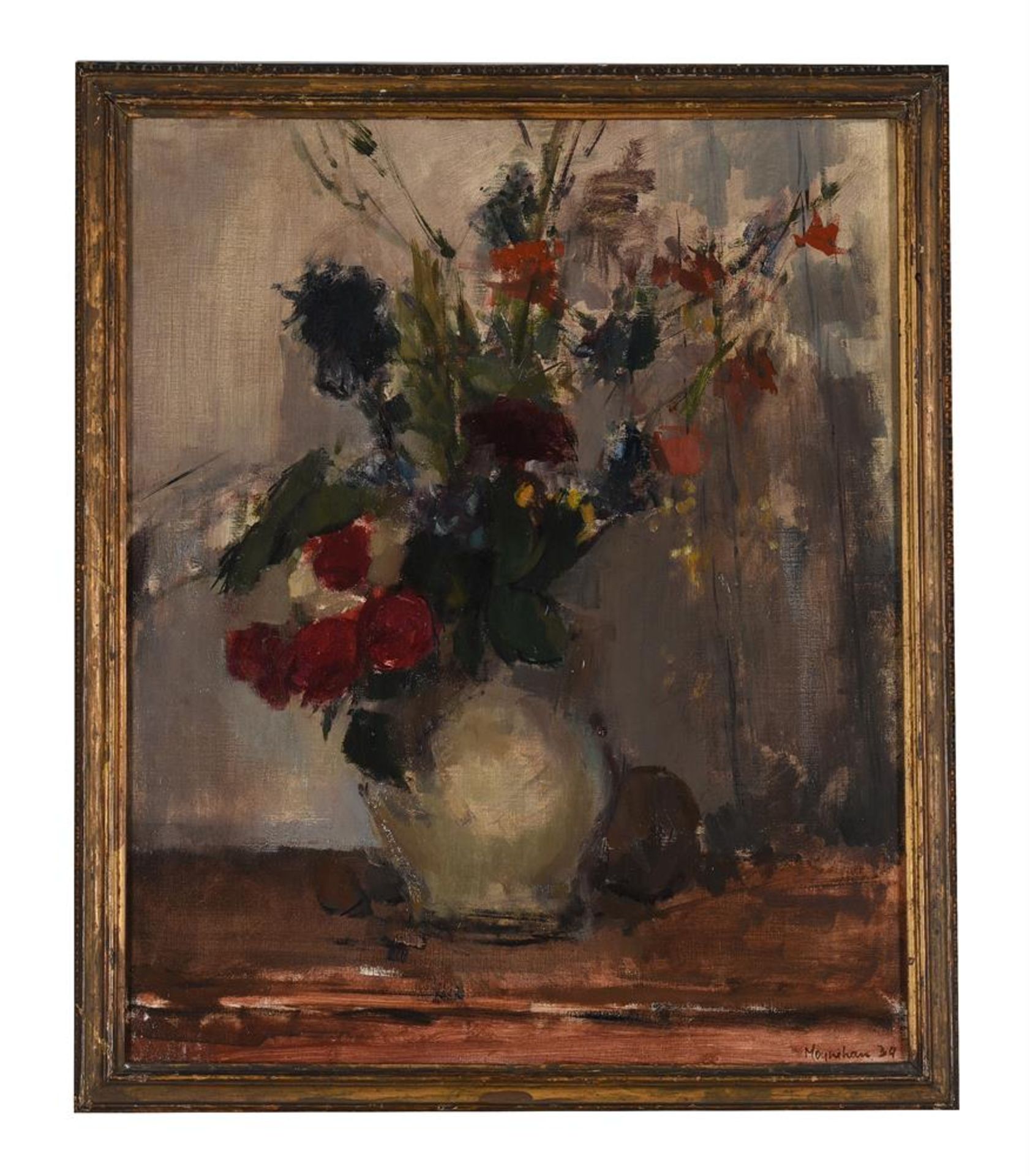 λ RODRIGO MOYNIHAN (BRITISH 1910-1991), STILL LIFE OF FLOWERS IN A VASE - Image 2 of 3
