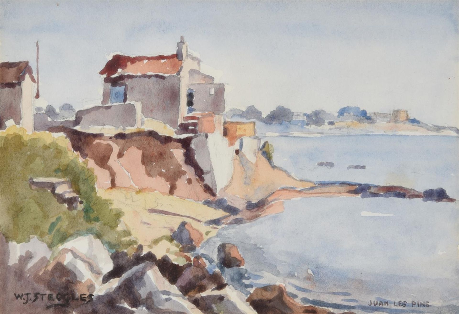 λ WALTER STEGGLES (BRITISH 1906-1997), JUAN LES PINS