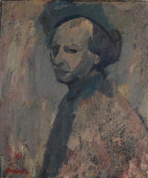 DAVID BOMBERG (BRITISH 1890-1957), SELF-PORTRAIT