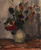 λ RODRIGO MOYNIHAN (BRITISH 1910-1991), STILL LIFE OF FLOWERS IN A VASE