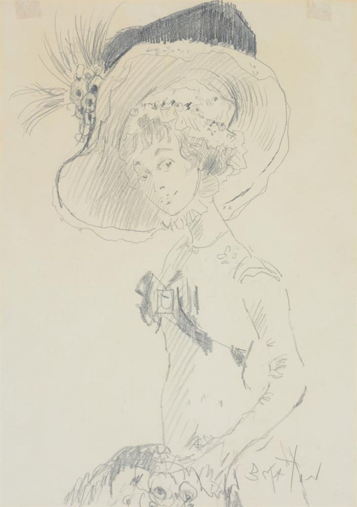 λ CECIL BEATON (BRITISH 1904-1980), FIRST IMPRESSION OF ELISA