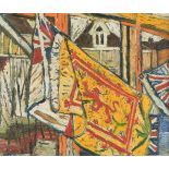 λ JOHN BRATBY (BRITISH 1928-1992), PART OF ROYAL STANDARD