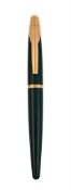 ALFRED DUNHILL, AD2000, A GREEN RESIN FOUNTAIN PEN